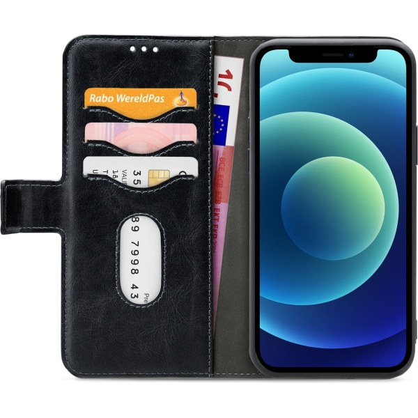 Mobilize 2In1 Gelly Wallet Case Apple Iphone 12 Mini Black - Afbeelding 3