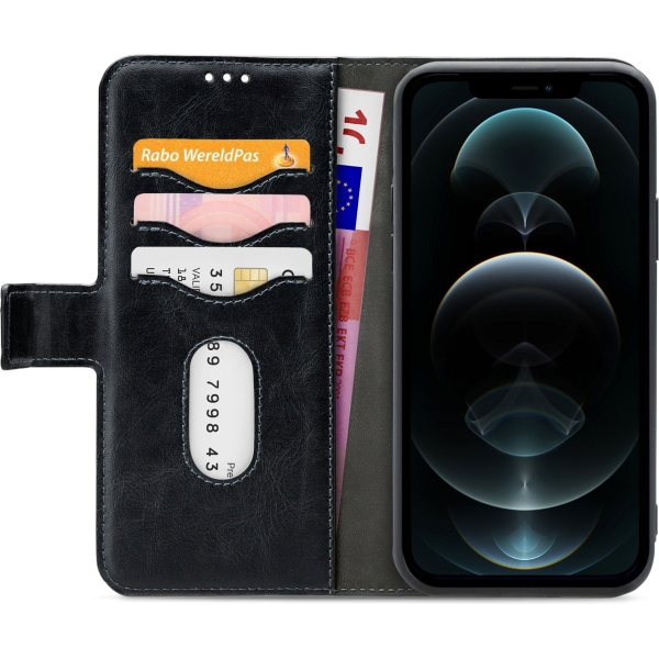 Mobilize 2In1 Gelly Wallet Case Apple Iphone 12 Pro Max Black - Afbeelding 3