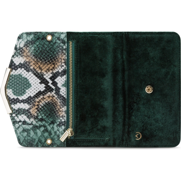 Mobilize 2In1 Gelly Velvet Clutch For Apple Iphone 12 Mini Green Snake - Afbeelding 5