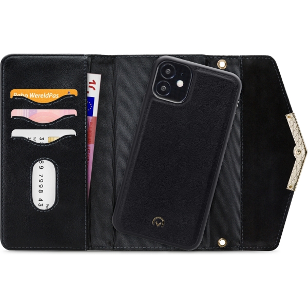 Mobilize 2In1 Gelly Velvet Clutch For Apple Iphone 12 Mini Deep Black - Afbeelding 5