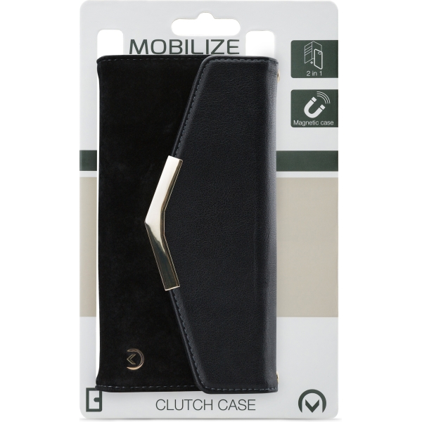 Mobilize 2In1 Gelly Velvet Clutch For Apple Iphone 12 Mini Deep Black - Afbeelding 8