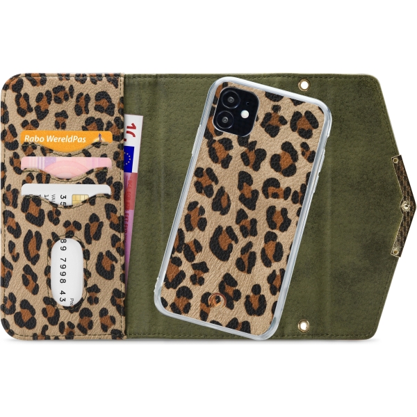 Mobilize 2In1 Gelly Clutch For Apple Iphone 12 Mini Green Leopard - Afbeelding 4
