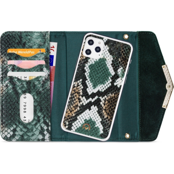 Mobilize 2In1 Gelly Velvet Clutch For Apple Iphone 12 Pro Max Green Snake - Afbeelding 4