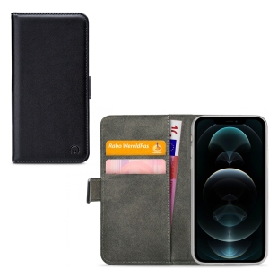 Mobilize Classic Gelly Wallet Book Case Apple Iphone 12 Pro Max Black