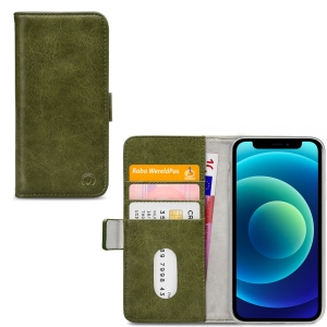 Mobilize Elite Gelly Wallet Book Case Apple Iphone 12 Mini Green