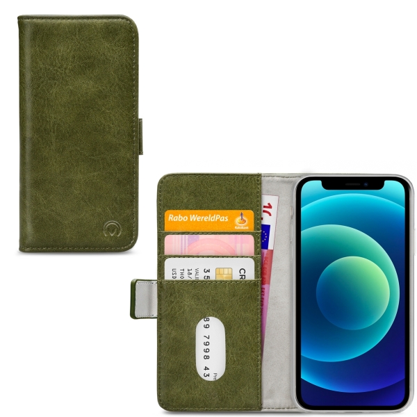 Mobilize Elite Gelly Wallet Book Case Apple Iphone 12 Mini Green