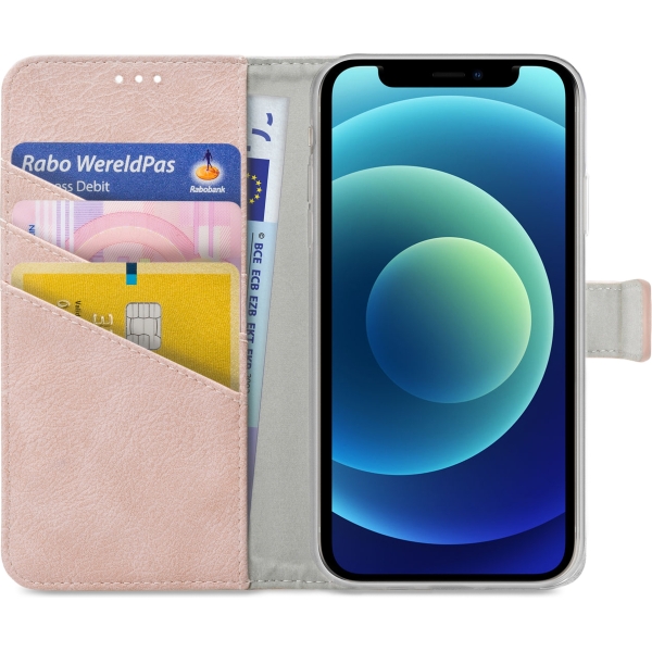 My Style Flex Wallet For Apple Iphone 12 Mini Pink - Afbeelding 3