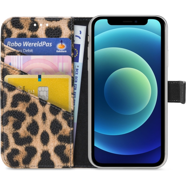 My Style Flex Wallet For Apple Iphone 12 Mini Leopard - Afbeelding 3