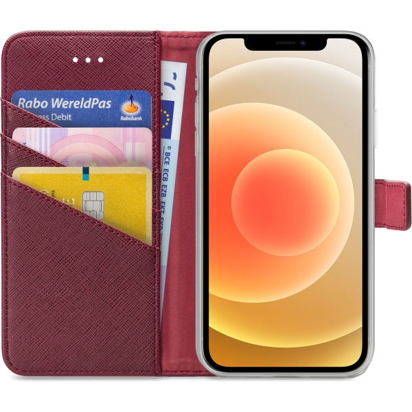 My Style Flex Wallet For Apple Iphone 12/12 Pro Bordeaux - Afbeelding 3