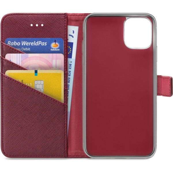 My Style Flex Wallet For Apple Iphone 12 Pro Max Bordeaux - Afbeelding 4