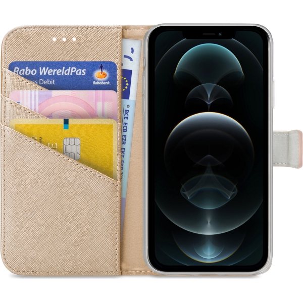 My Style Flex Wallet For Apple Iphone 12 Pro Max Gold - Afbeelding 3