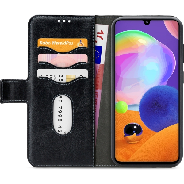 Mobilize 2In1 Gelly Wallet Case Samsung Galaxy A31 Black - Afbeelding 3