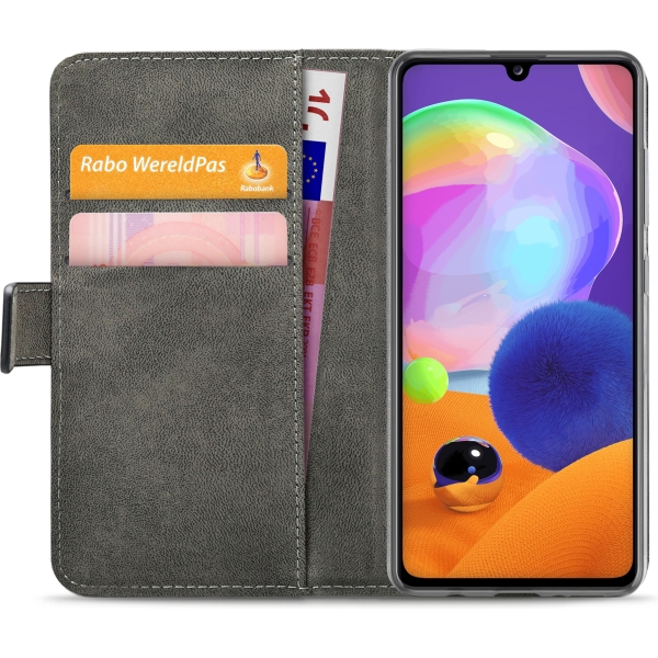 Mobilize Classic Gelly Wallet Book Case Samsung Galaxy A31 Black - Afbeelding 4