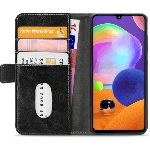 Mobilize Elite Gelly Wallet Book Case Samsung Galaxy A31 Black - Afbeelding 4