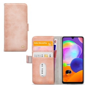 Mobilize Elite Gelly Wallet Book Case Samsung Galaxy A31 Soft Pink
