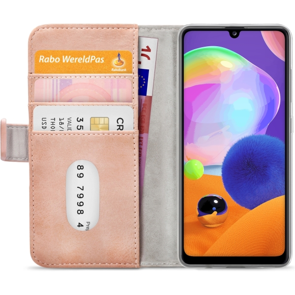 Mobilize Elite Gelly Wallet Book Case Samsung Galaxy A31 Soft Pink - Afbeelding 4
