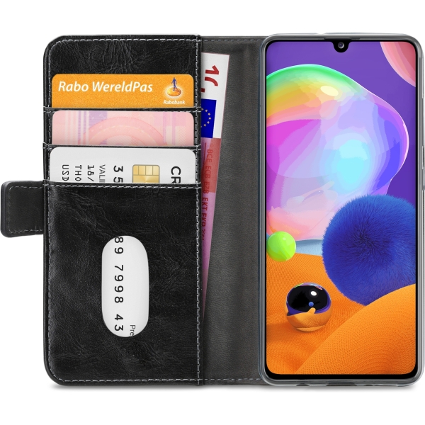 My Style Flex Wallet For Samsung Galaxy A31 Black - Afbeelding 3