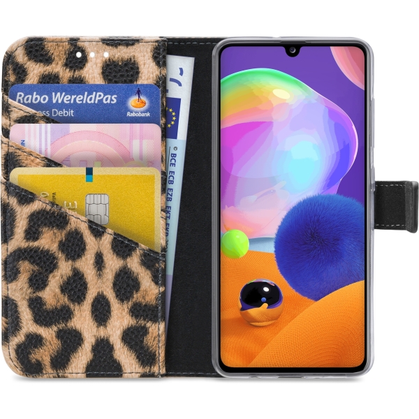 My Style Flex Wallet For Samsung Galaxy A31 Leopard - Afbeelding 3