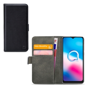 Mobilize Classic Gelly Wallet Book Case Alcatel 3X (2020) Black