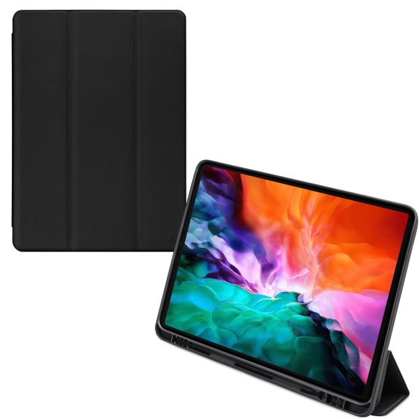 Mobilize Solid Folio Case For Apple Ipad Pro 12.9 (2018/2020/2021/2022) Black