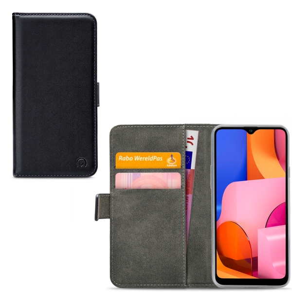 Mobilize Classic Gelly Wallet Book Case Samsung Galaxy A20S Black