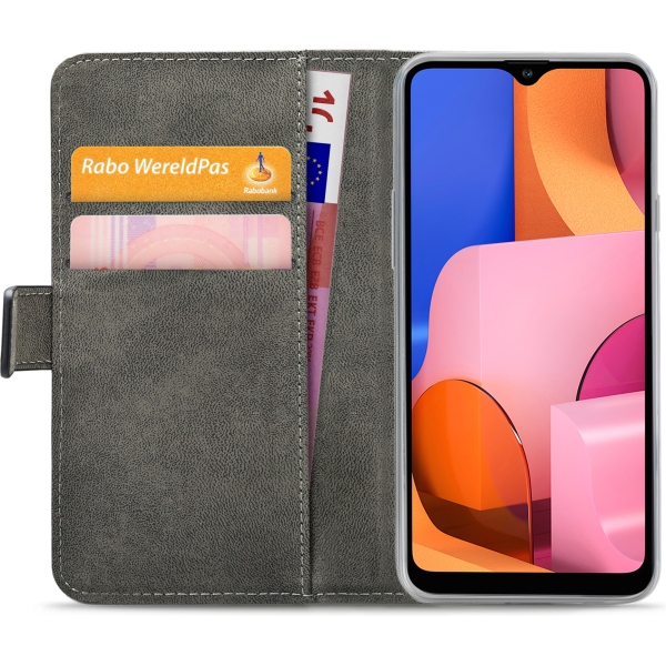 Mobilize Classic Gelly Wallet Book Case Samsung Galaxy A20S Black - Afbeelding 4