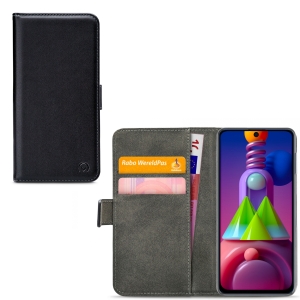 Mobilize Classic Gelly Wallet Book Case Samsung Galaxy M51 Black