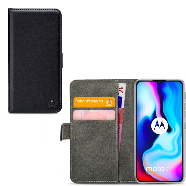 Mobilize Classic Gelly Wallet Book Case Motorola Moto E7 Plus/Moto G9 Play Black