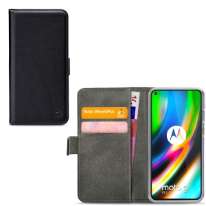 Mobilize Classic Gelly Wallet Book Case Motorola Moto G9 Plus Black
