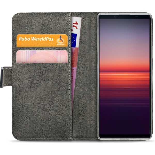 Mobilize Classic Gelly Wallet Book Case Sony Xperia 5 Ii Black - Afbeelding 4