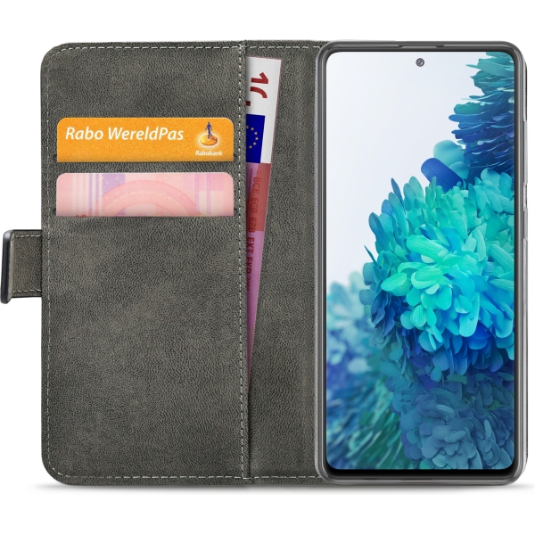 Mobilize Classic Gelly Wallet Book Case Samsung Galaxy S20 Fe Black - Afbeelding 4