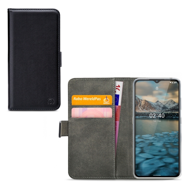 Mobilize Classic Gelly Wallet Book Case Nokia 2.4 Black