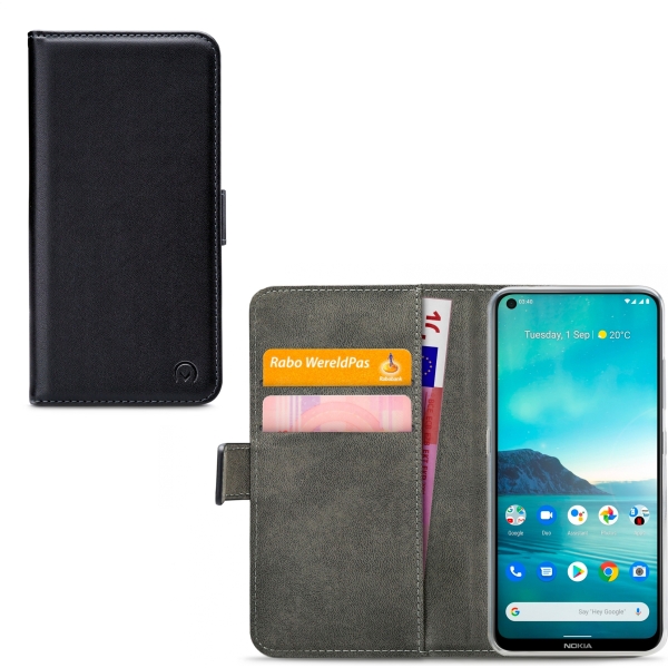 Mobilize Classic Gelly Wallet Book Case Nokia 3.4 Black