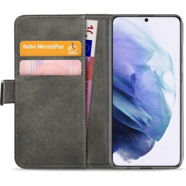 Mobilize Classic Gelly Wallet Book Case Samsung Galaxy S21 5G Black - Afbeelding 4