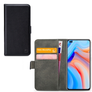Mobilize Classic Gelly Wallet Book Case Oppo Reno4 5G Black