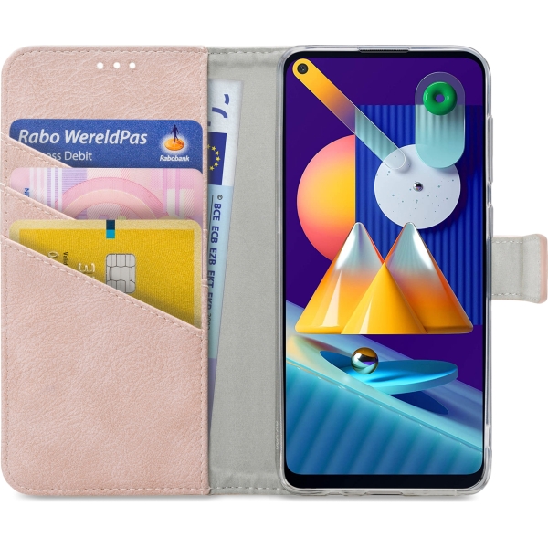 My Style Flex Wallet For Samsung Galaxy M11 Pink - Afbeelding 3