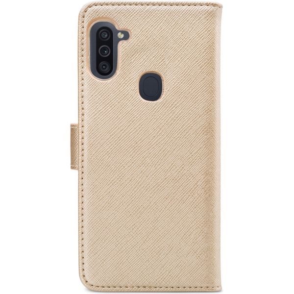 My Style Flex Wallet For Samsung Galaxy M11 Gold - Afbeelding 2