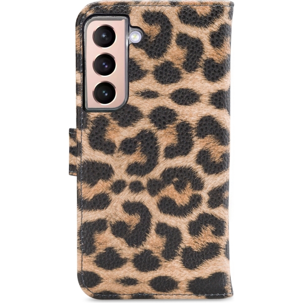 My Style Flex Wallet For Samsung Galaxy S21 5G Leopard - Afbeelding 2