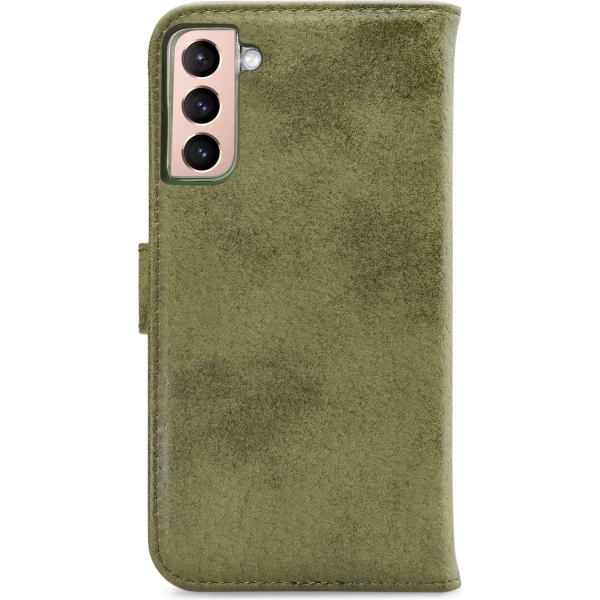 My Style Flex Wallet For Samsung Galaxy S21+ 5G Olive - Afbeelding 2