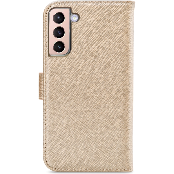 My Style Flex Wallet For Samsung Galaxy S21+ 5G Gold - Afbeelding 2