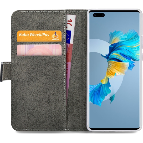 Mobilize Classic Gelly Wallet Book Case Huawei Mate 40 Pro Black - Afbeelding 4