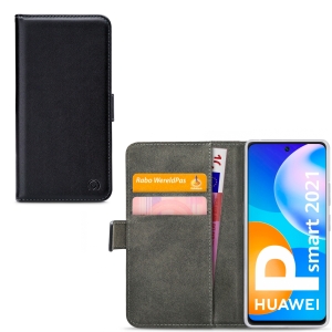 Mobilize Classic Gelly Wallet Book Case Huawei P Smart (2021) Black