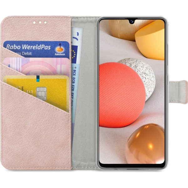 My Style Flex Wallet For Samsung Galaxy A42/A42 5G Pink - Afbeelding 3