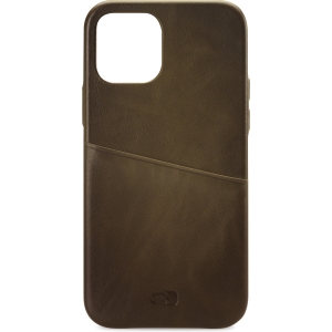 Senza Desire Leather Cover With Card Slot Apple Iphone 12/12 Pro Burned Olive