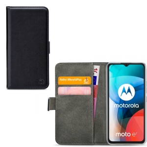 Mobilize Classic Gelly Wallet Book Case Motorola Moto E7 Black