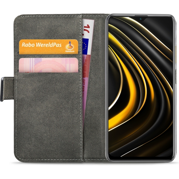 Mobilize Classic Gelly Wallet Book Case Xiaomi Poco M3 Black - Afbeelding 4