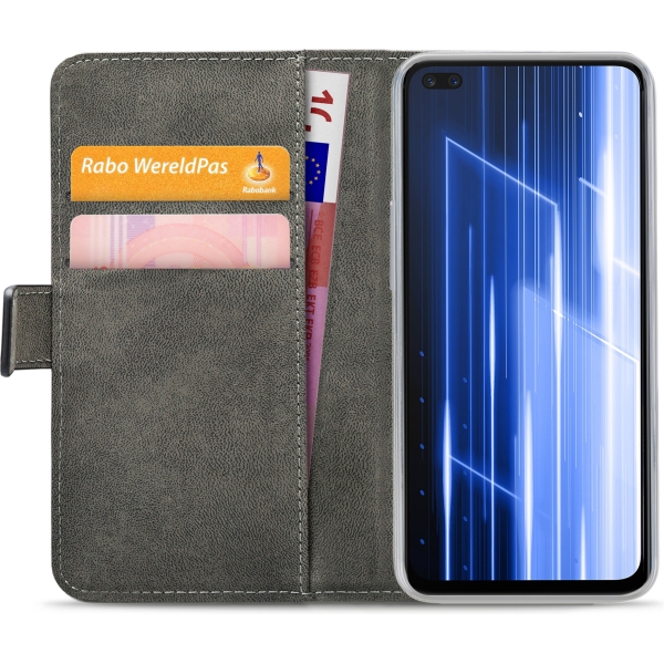 Mobilize Classic Gelly Wallet Book Case Realme X50 5G Black - Afbeelding 4