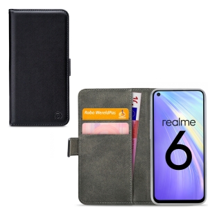 Mobilize Classic Gelly Wallet Book Case Realme 6/6S Black