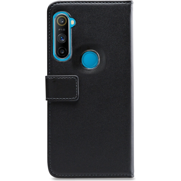 Mobilize Classic Gelly Wallet Book Case Realme C3 Black - Afbeelding 3