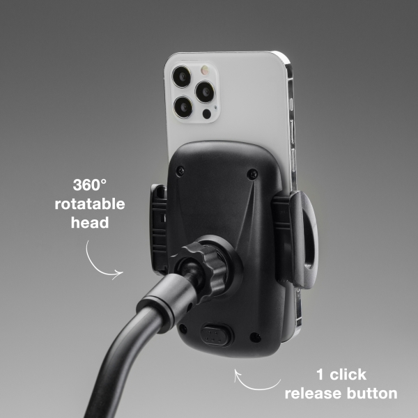 Mobilize Universal Gooseneck Car Holder Black - Afbeelding 4